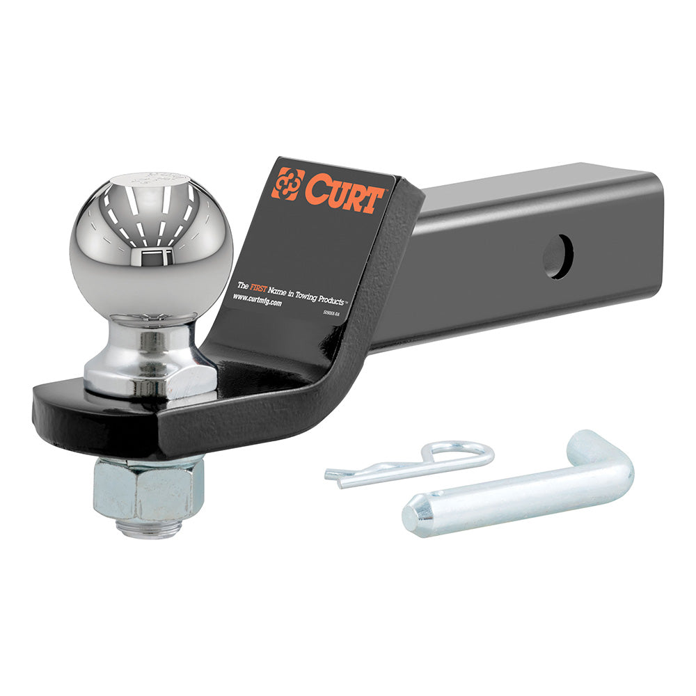 CURT Loaded Ball Mount w/2-5/16" Ball - 2" Shank - 2" Drop - 7,500 lbs [45041]