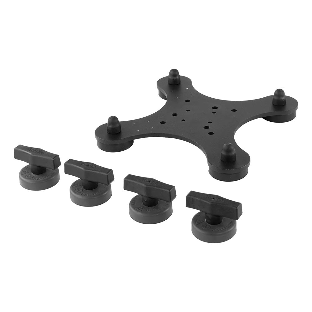 RAM Mount RAM Tough-Mag 48MM 4-Point Magnetic Mounting Base [RAM-MAG48-4U]