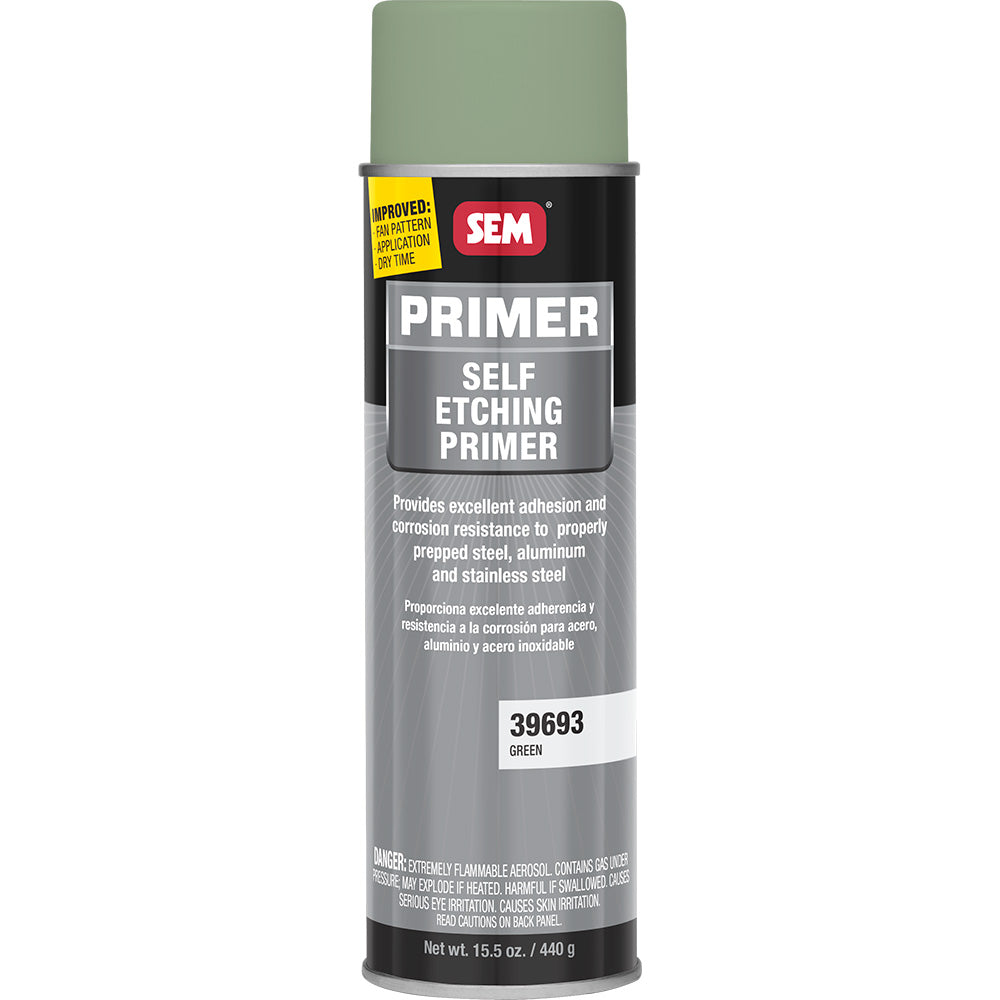 SEM Self Etching Primer - 20oz Aerosol Can - Green [39693]