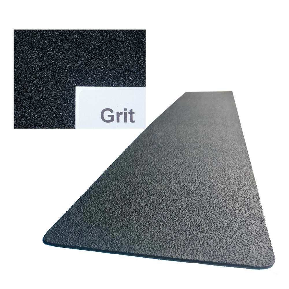Gator Guards GatorSkinz Non-Skid Step Pad - Grey Grit - 16" x 4" [GSSTEPLGY-GRIT-DP]