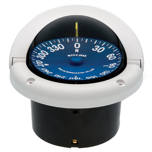 Ritchie SS-1002W SuperSport Compass - Flush Mount - White [SS-1002W]