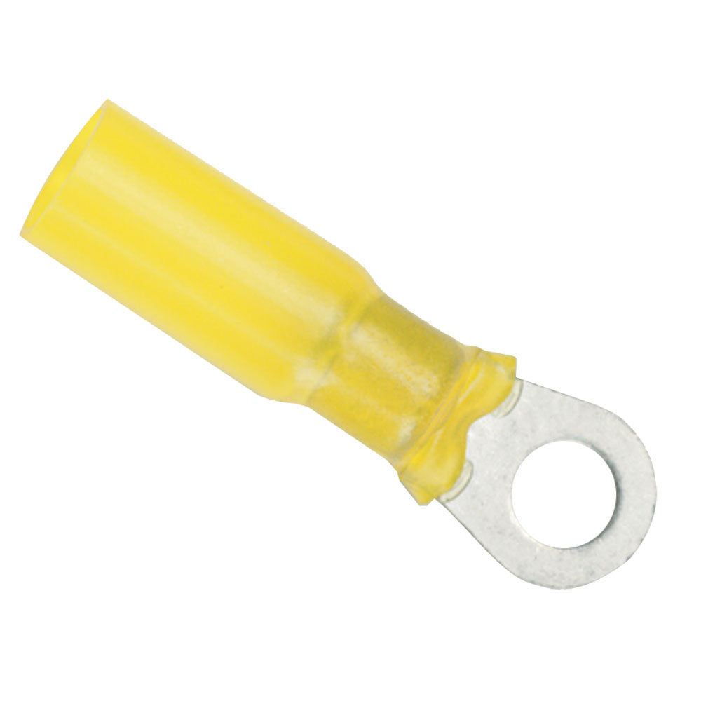 Ancor 12-10 Gauge - #8 Heat Shrink Ring Terminal - 25-Pack [312225]