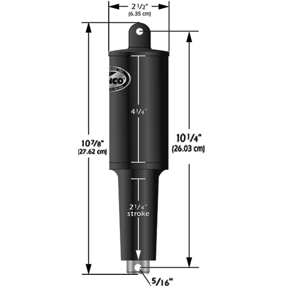 Lenco 12V 1-1/4" Stroke 5 Lobe Actuator - 5/16" - 3/8" [15122-001]