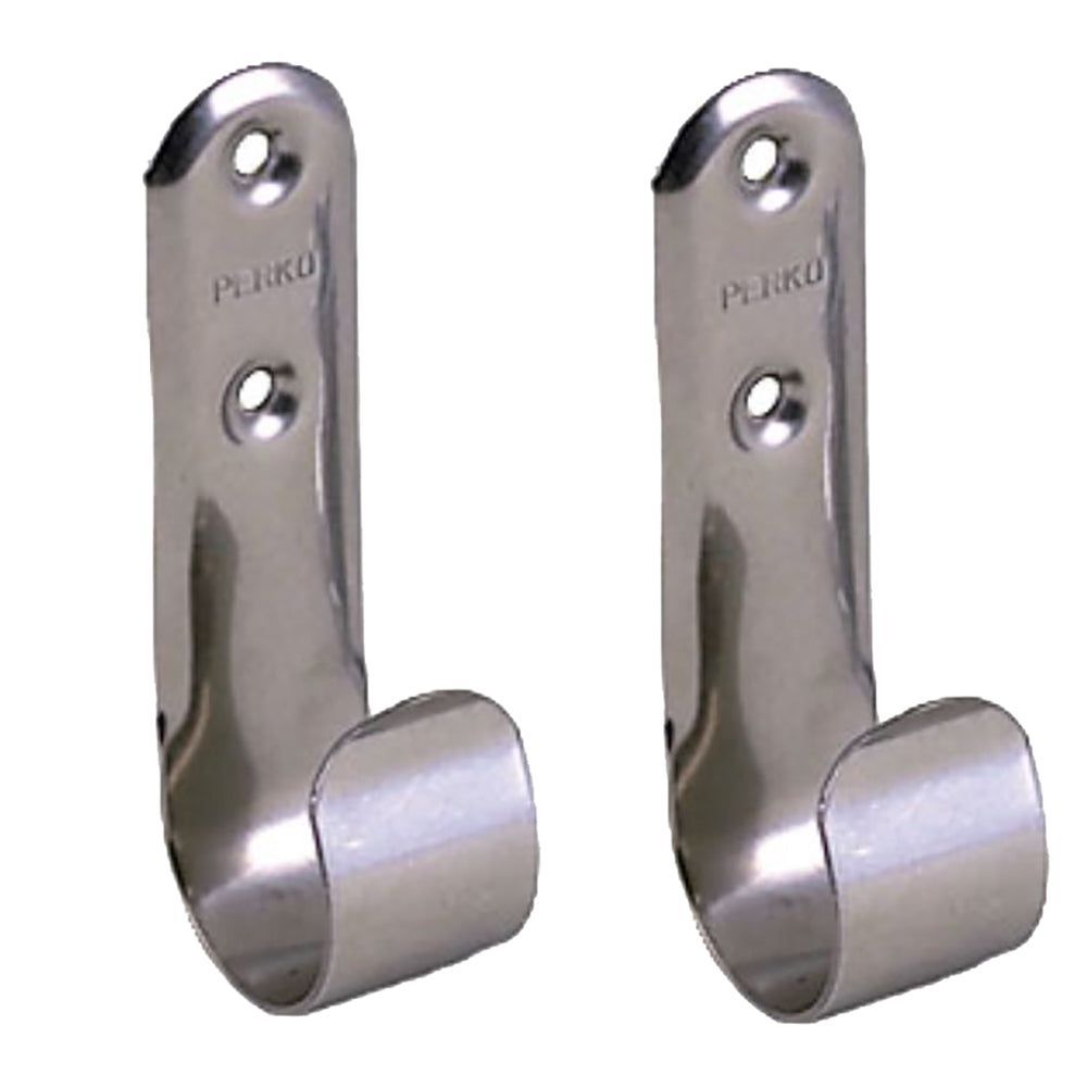 Perko Stainless Steel Boat Hook Holders - Pair [0492DP0STS]