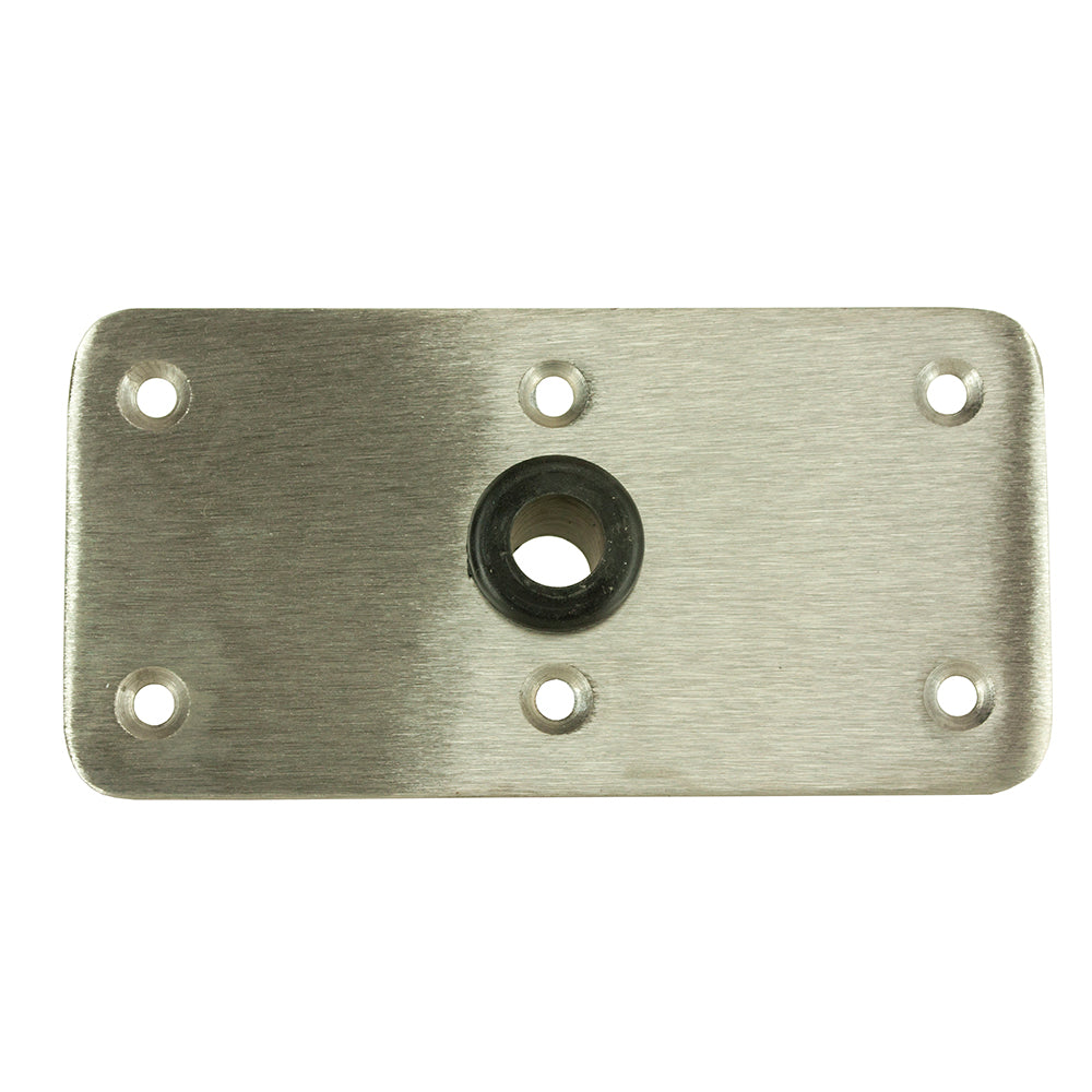 Springfield KingPin 4" x 8" - Stainless Steel - Rectangular Base (Standard) [1620005]