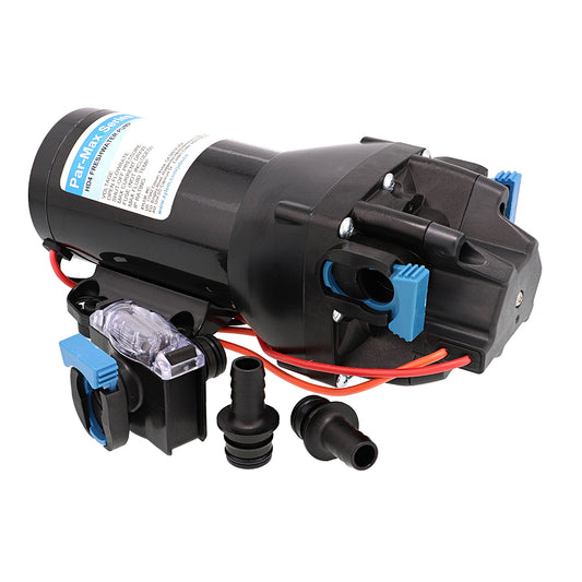 Jabsco Par-Max HD4 Heavy Duty Water Pressure Pump - 12V - 4 GPM - 60 PSI [Q401J-118S-3A]